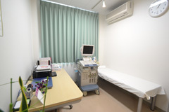 清瀬博済堂クリニックエコー検査室