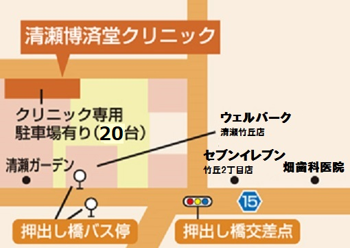 清瀬博済堂クリニック地図